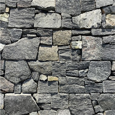 Juodojo kvarcito natūralaus akmens funkcijų sienų plokštės JRN -041