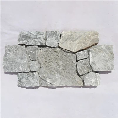 Dėlionės forma Natūralaus kalkakmenio dangos pilka spalva Jrdc -101