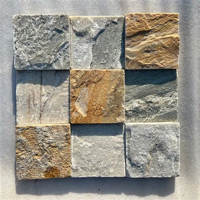 Natūralaus akmens skalūno grindinio akmuo JRCP-014