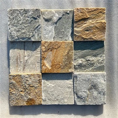 Natūralaus akmens skalūno grindinio akmuo JRCP-014